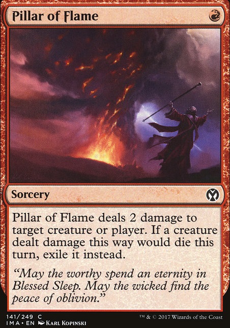Featured card: Pillar of Flame
