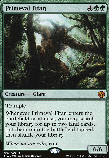 Primeval Titan feature for Green Devotion