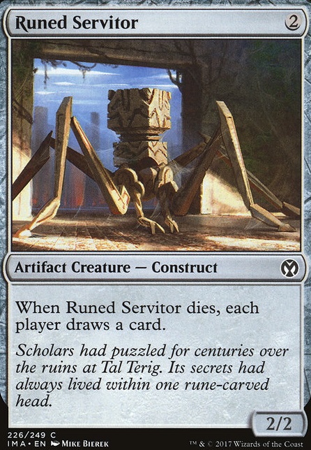 Featured card: Runed Servitor
