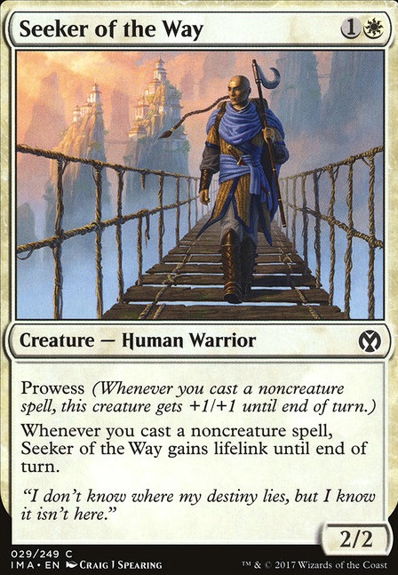 Seeker of the Way feature for Esper Prowess - Frontier Format