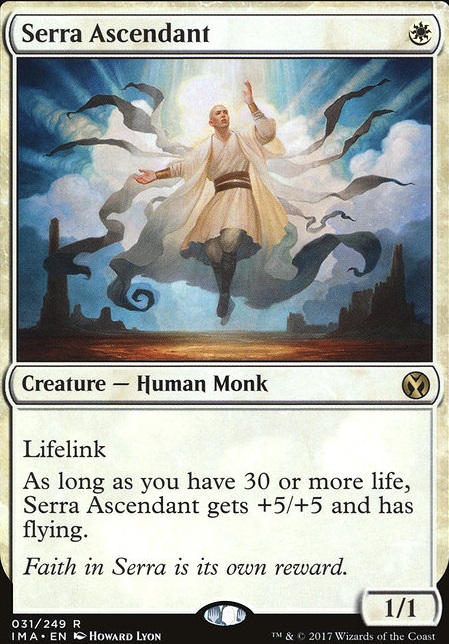 Serra Ascendant feature for Licia, Sanguine Tribune [Voltron]