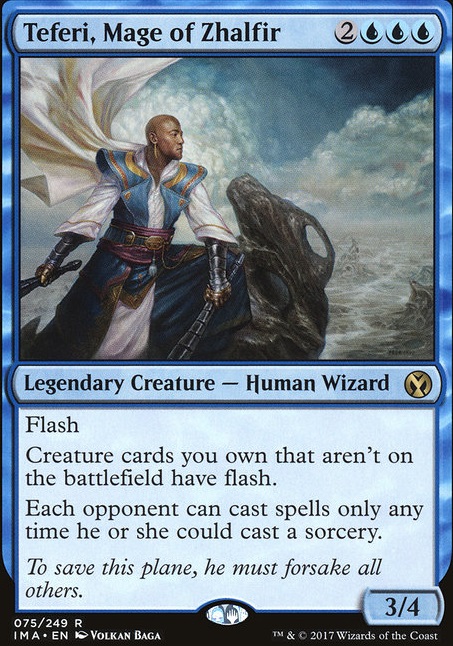 Teferi, Mage of Zhalfir feature for Teferi, Temporal Archmage Combo