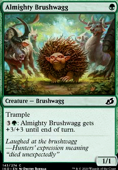 Featured card: Almighty Brushwagg