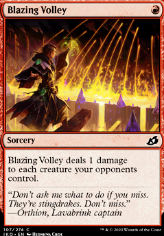 Blazing Volley feature for Cody's Prerelease