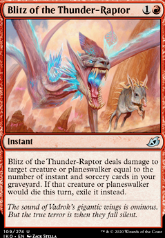 Featured card: Blitz of the Thunder-Raptor