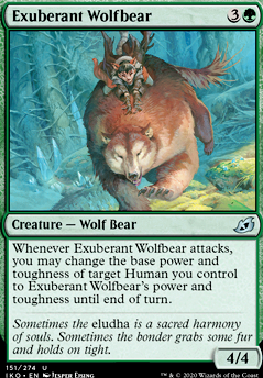 Featured card: Exuberant Wolfbear