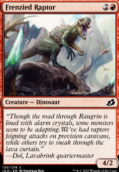 Featured card: Frenzied Raptor