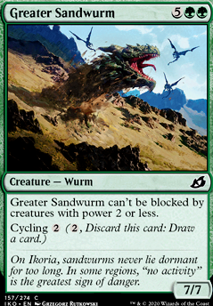 Featured card: Greater Sandwurm