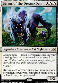Lurrus of the Dream-Den feature for Mono White Humans (Casual)