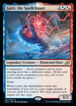 Lutri, the Spellchaser feature for Narset the Ancient Oathbreaker (Check it!)