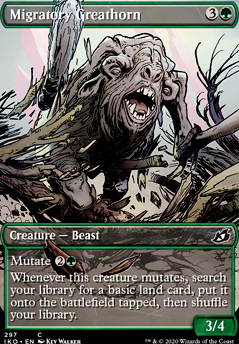 Featured card: Migratory Greathorn