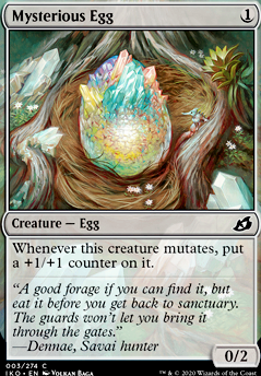 Featured card: Mysterious Egg