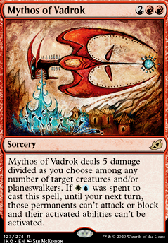 Featured card: Mythos of Vadrok