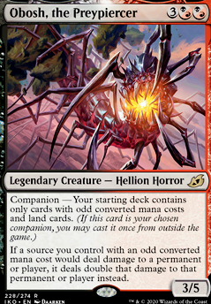 Featured card: Obosh, the Preypiercer