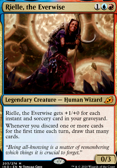 Rielle, the Everwise feature for Kess, Discard Mage (Budget)