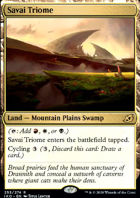 Featured card: Savai Triome