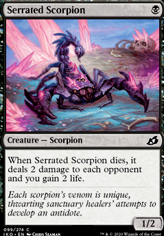 Serrated Scorpion feature for Drivnod Aristocts