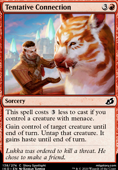 Featured card: Tentative Connection