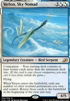 Yorion, Sky Nomad feature for Bant Draw Two