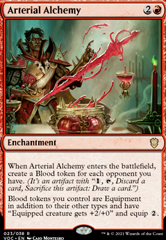 Arterial Alchemy feature for Mohg, Lord of Blood | Elden Ring Theme Deck, EDH