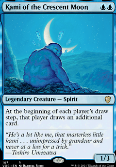 Kami of the Crescent Moon feature for Esper Card Draw