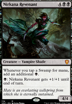 Nirkana Revenant feature for Throwing Shade | A Shade Tribal Deck