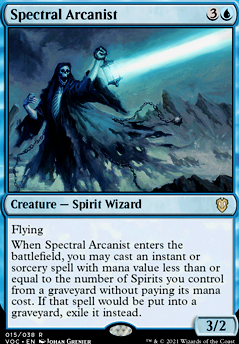 Spectral Arcanist feature for A Budget Haunting