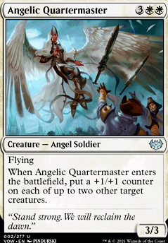 Angelic Quartermaster feature for Emiel Flicker W/ Tokens