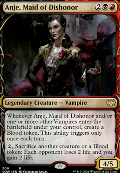 Commander: Anje, Maid of Dishonor
