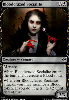 Featured card: Bloodcrazed Socialite