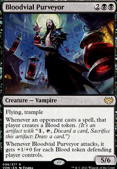 Bloodvial Purveyor feature for Innistrad: Vampires of the mist (Rakdos Vampires)