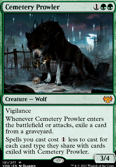 Cemetery Prowler feature for Follow the Leader. (Nethroi Budget EDH)