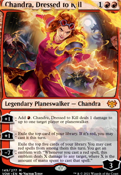 Chandra, Dressed to Kill feature for EX RDW Bo1