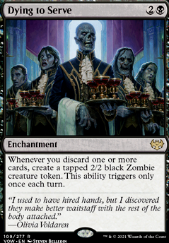 Featured card: Dying to Serve