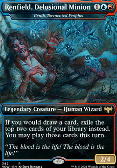 Eruth, Tormented Prophet feature for Draw 2 Exile