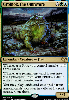 Grolnok, the Omnivore feature for Gluttony Toad