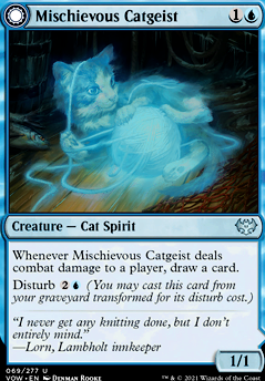 Featured card: Mischievous Catgeist
