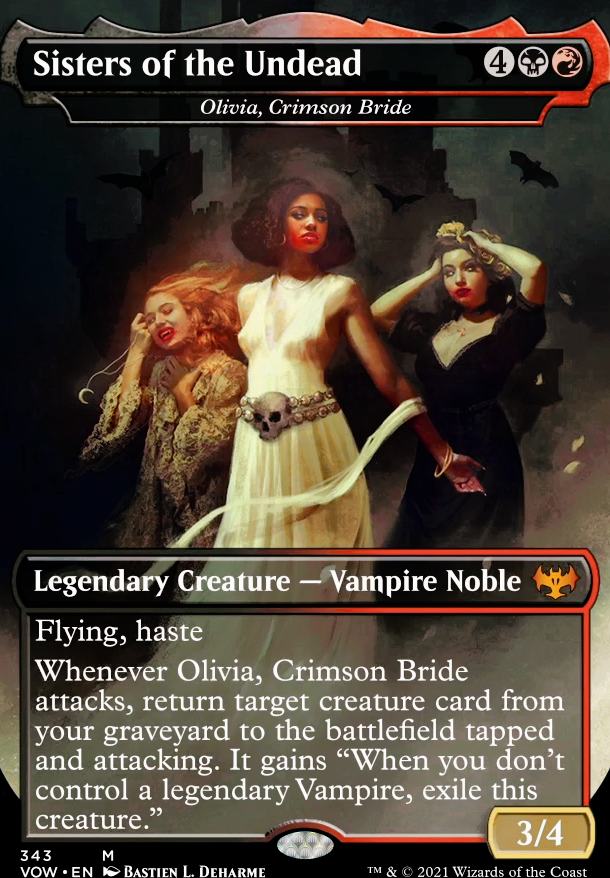Featured card: Olivia, Crimson Bride