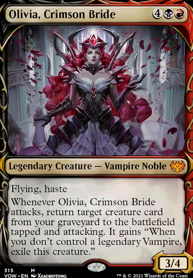 Commander: Olivia, Crimson Bride