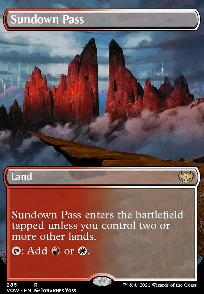 Featured card: Sundown Pass