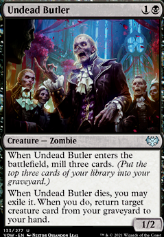 Undead Butler feature for The Circus of Value!