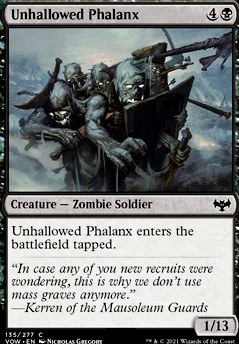 Featured card: Unhallowed Phalanx