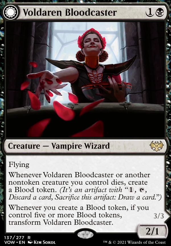 Voldaren Bloodcaster feature for A Sip of Blood