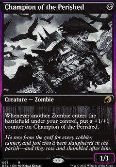 Champion of the Perished feature for Spooky Scary Zombies