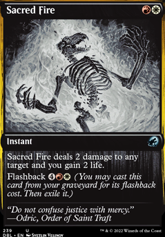 Sacred Fire feature for Boros Humans