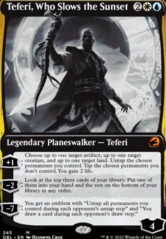 Teferi, Who Slows the Sunset feature for Bring The Pain