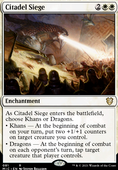 Featured card: Citadel Siege