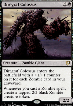 Diregraf Colossus feature for Wilhelt brings the zombies to the yard!