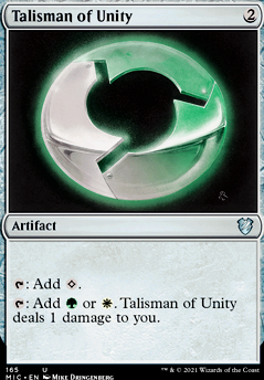 Featured card: Talisman of Unity