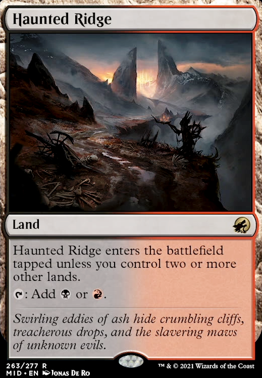 Featured card: Haunted Ridge